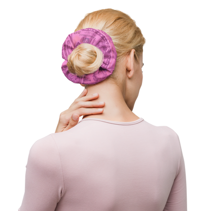 Benjamins Pink Money Scrunchie